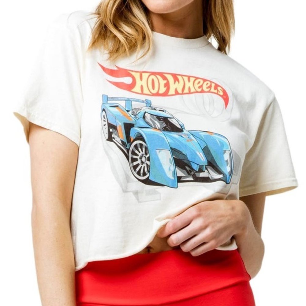 Mattel Hot Wheels Oversized Crop Tee